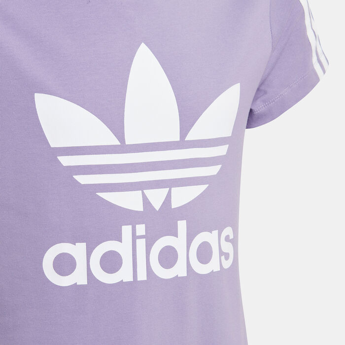 adidas Originals Kids' Adicolor Dress Purple adidas Originals Kids' Adicolor Dress Purple image number 2