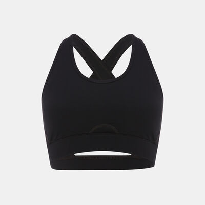 Sun and Sand Sports Women's Active Medium-Support Sports Bra Black