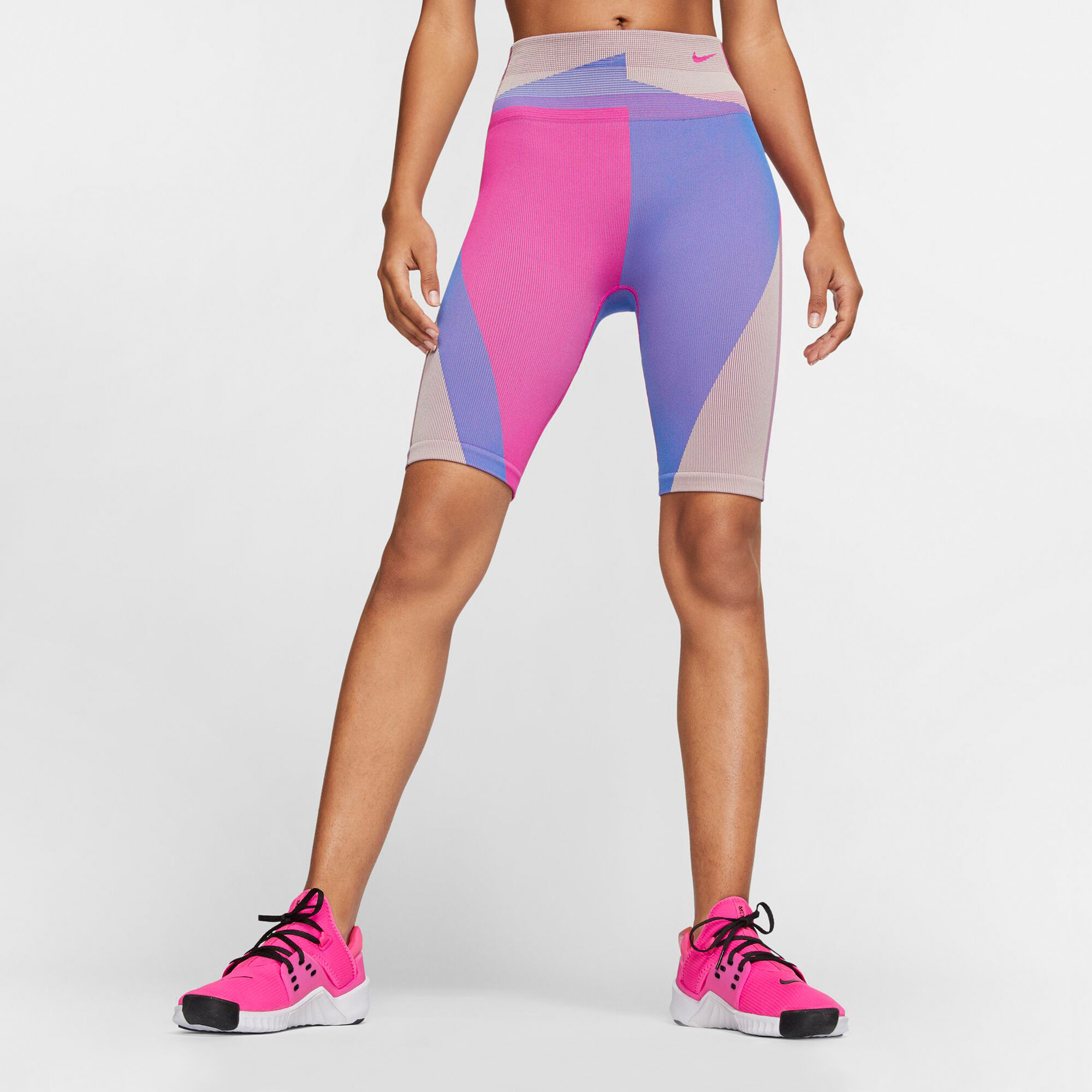 Buy Nike Women s Icon Clash 8 inch Shorts Pink in KSA SSS