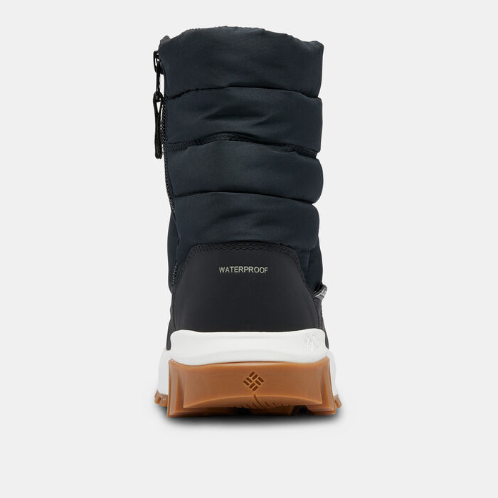 Columbia Women's Snowtrot Waterproof Winter Mid Boots Black image number 5