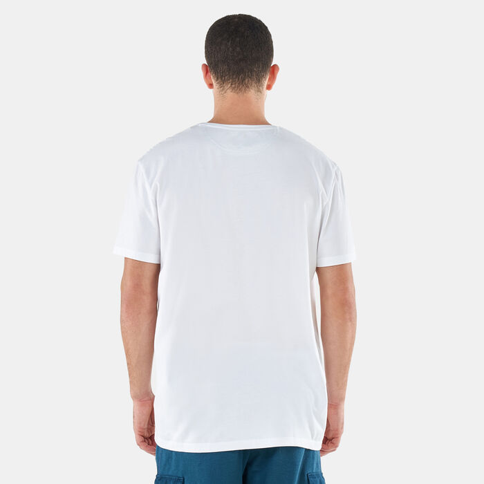 Timberland Men's Dunstan River Jersey V-Neck Slim T-Shirt White Timberland Men's Dunstan River Jersey V-Neck Slim T-Shirt White image number 1