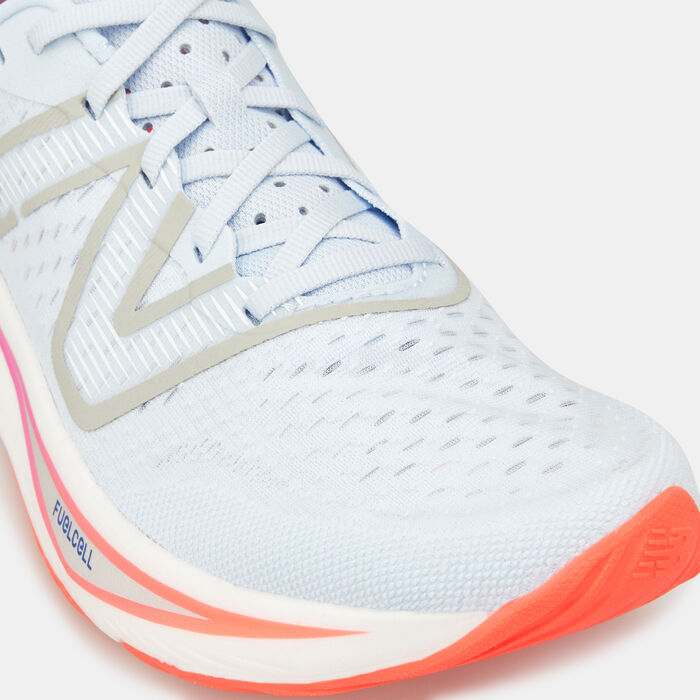 New Balance Women's FuelCell Rebel v3 Shoe Blue New Balance Women's FuelCell Rebel v3 Shoe Blue image number 4