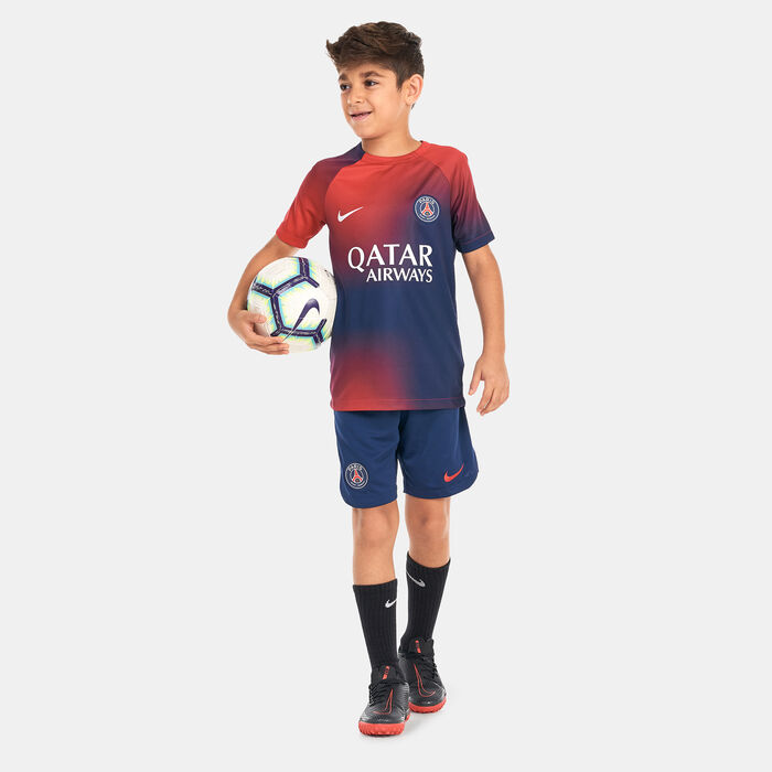 Nike Kids' Paris Saint-Germain Dri-FIT Top Blue image number 2