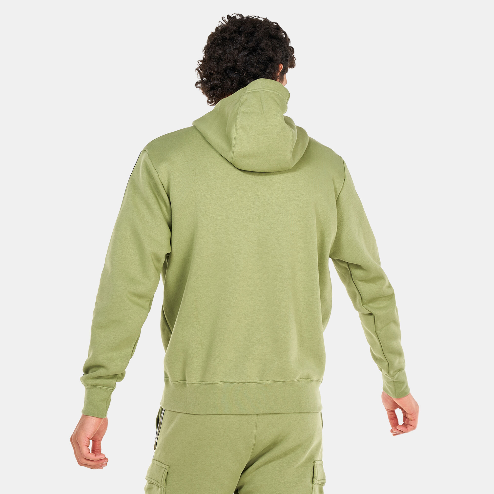 Men s Sportswear Repeat Pullover Fleece Hoodie Green Nike in KSA SSS
