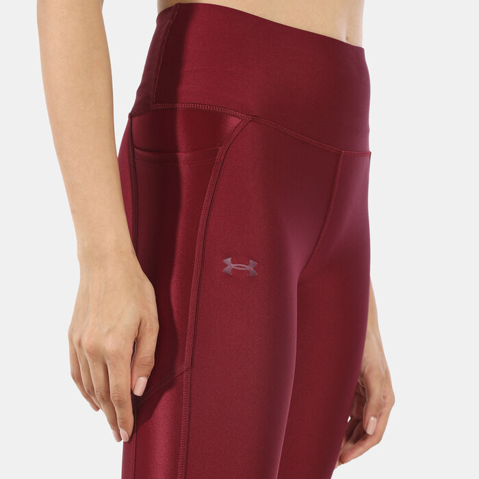 Women's HeatGear® Armour Ankle Leggings Women's HeatGear® Armour Ankle Leggings image number 3