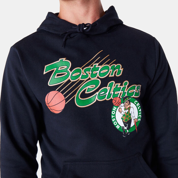 New Era Men's NBA Boston Celtics Script Hoodie Black New Era Men's NBA Boston Celtics Script Hoodie Black image number 2