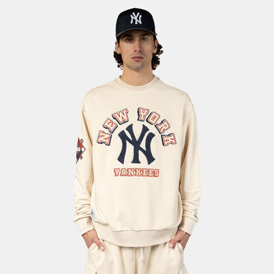 New Era Men's MLB New York Yankees World Series Sweatshirt Beige