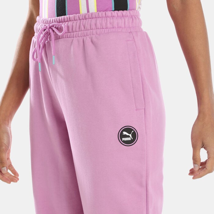 PUMA Women's SWxP Sweatpants Purple PUMA Women's SWxP Sweatpants Purple image number 3