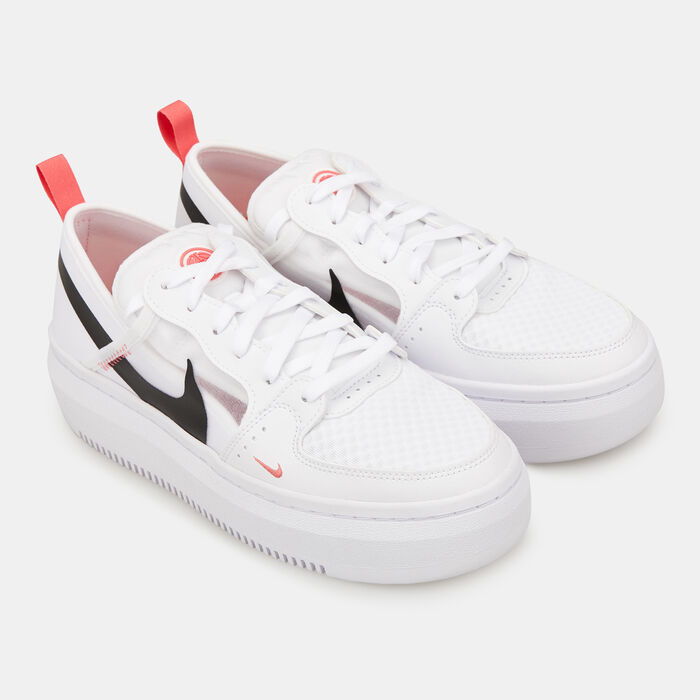 Nike Women's Court Vision Alta Shoe White image number 2