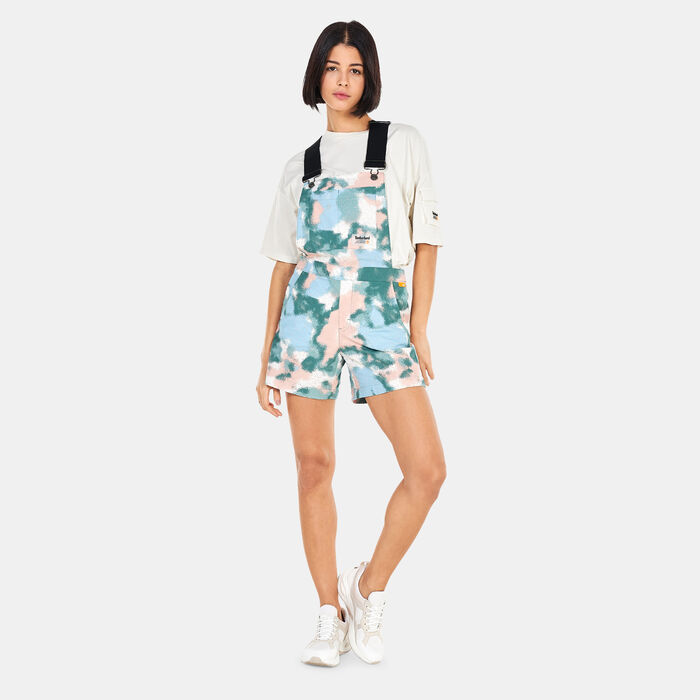 Timberland Women's Allover Print Dungarees Multi-Color Timberland Women's Allover Print Dungarees Multi-Color image number 2