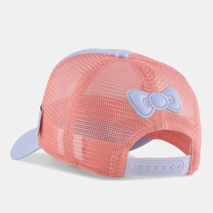 PUMA Kids' HK & FR Trucker Cap Purple PUMA Kids' HK & FR Trucker Cap Purple image number 1