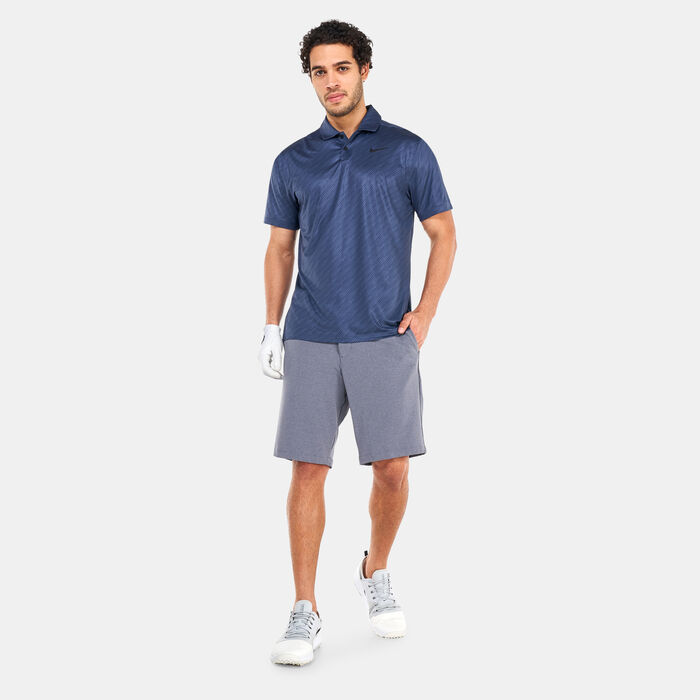 Nike Men's Dri-FIT Vapor Striped Golf Polo Shirt Blue Nike Men's Dri-FIT Vapor Striped Golf Polo Shirt Blue image number 2