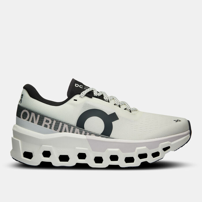 On Women's Cloudmonster 2 Running Shoes White On Women's Cloudmonster 2 Running Shoes White image number 0