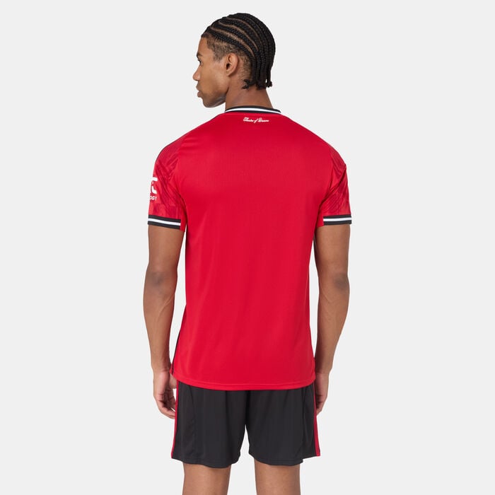 adidas Men's Manchester United 25/26 Home Replica Football Jersey Red adidas Men's Manchester United 25/26 Home Replica Football Jersey Red image number 3