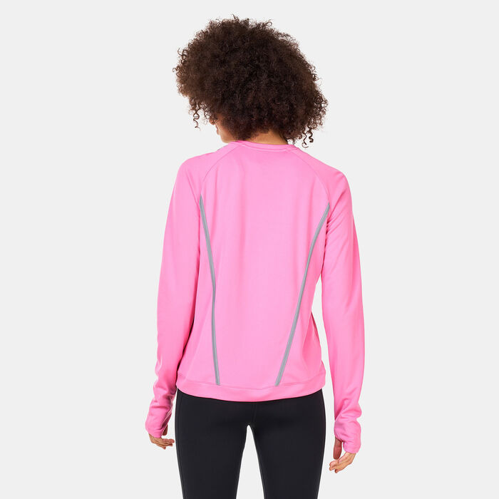 Nike Women's Dri-FIT Icon Clash Pacer Top Pink image number 1