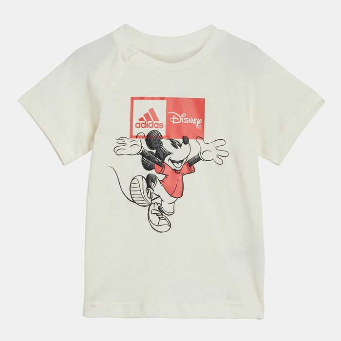 adidas Kids' x Disney Mickey Mouse Gift Set (Babies and Toddlers) White image number 1