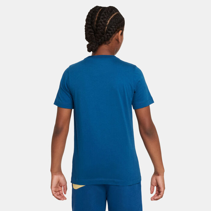 Nike Kids' Sportswear Amplify T-Shirt Blue image number 1