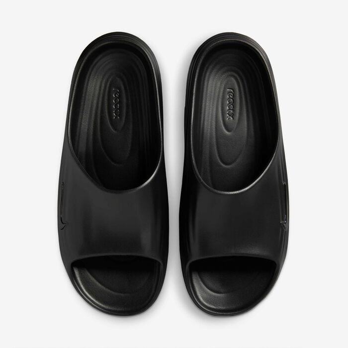 Nike Men's ReactX Rejuven8 Slides Black Nike Men's ReactX Rejuven8 Slides Black image number 4