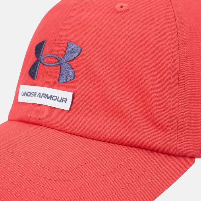 Under Armour Men's UA Branded Cap Red Under Armour Men's UA Branded Cap Red image number 2