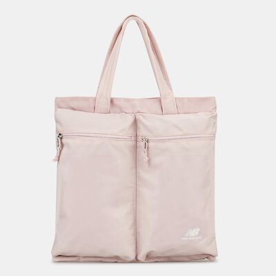 New Balance Dual Pockets Tote Bag Pink New Balance Dual Pockets Tote Bag Pink