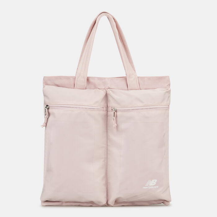 New Balance Dual Pockets Tote Bag Pink New Balance Dual Pockets Tote Bag Pink image number 0