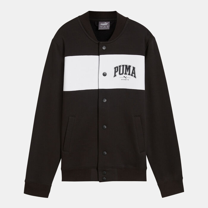 PUMA Kids' Squad Bomber Jacket Black PUMA Kids' Squad Bomber Jacket Black image number 0