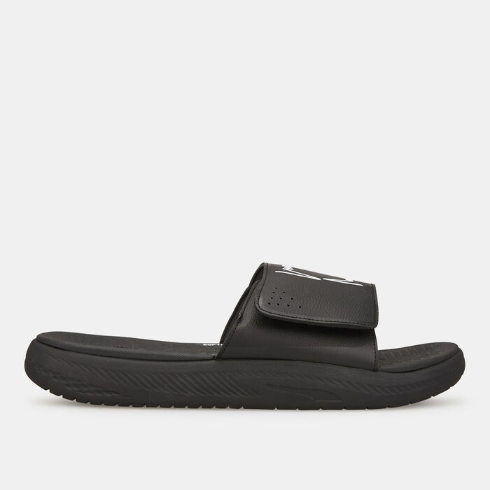 PUMA Men's Softride V BB Jaws Slides Black PUMA Men's Softride V BB Jaws Slides Black image number 1