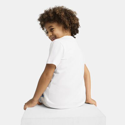 PUMA Kids' HOT WHEELS Graphic T-Shirt White