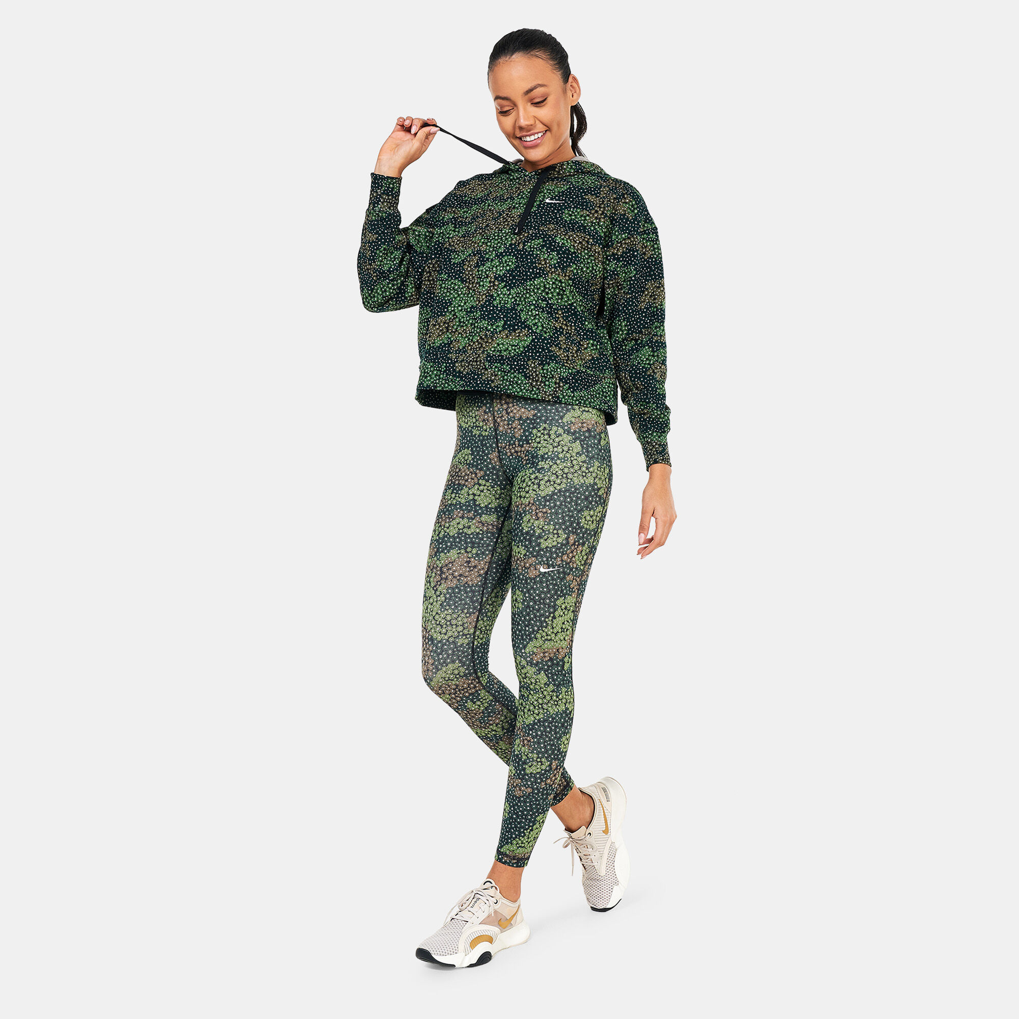 Nike dri-fit get fit women's fleece training trousers online