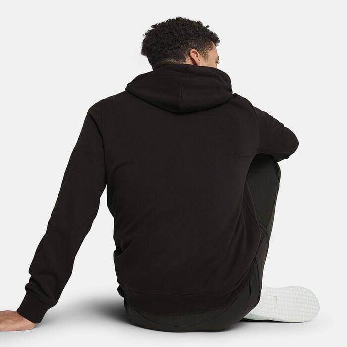 PUMA Men's Essentials No.1 Logo Hoodie Black PUMA Men's Essentials No.1 Logo Hoodie Black image number 2