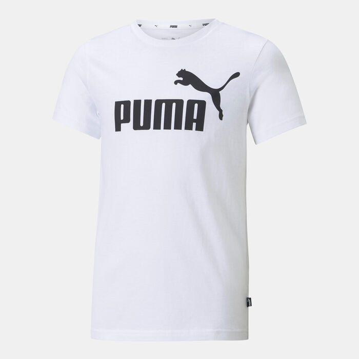 PUMA Kids' Essentials Logo T-Shirt White image number 0