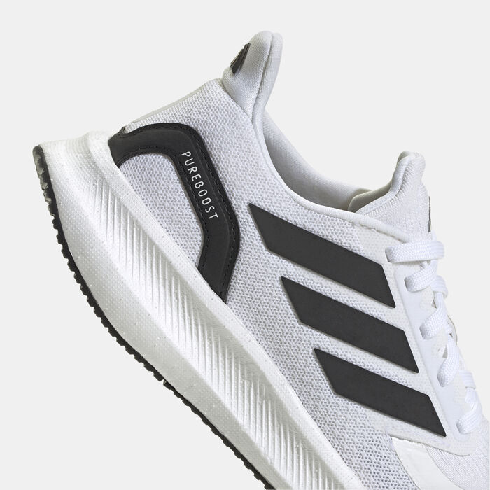 adidas Kids' Pureboost Light Running Shoes White adidas Kids' Pureboost Light Running Shoes White image number 5