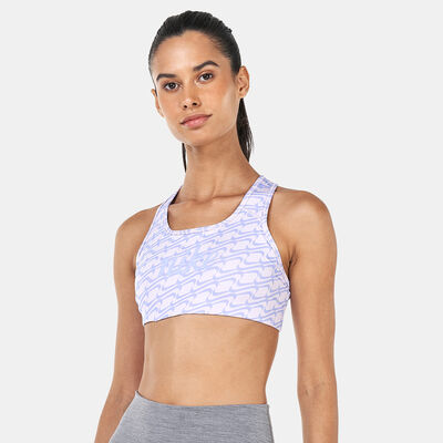 Nike Women's Dri-FIT Swoosh Sports Bra Grey