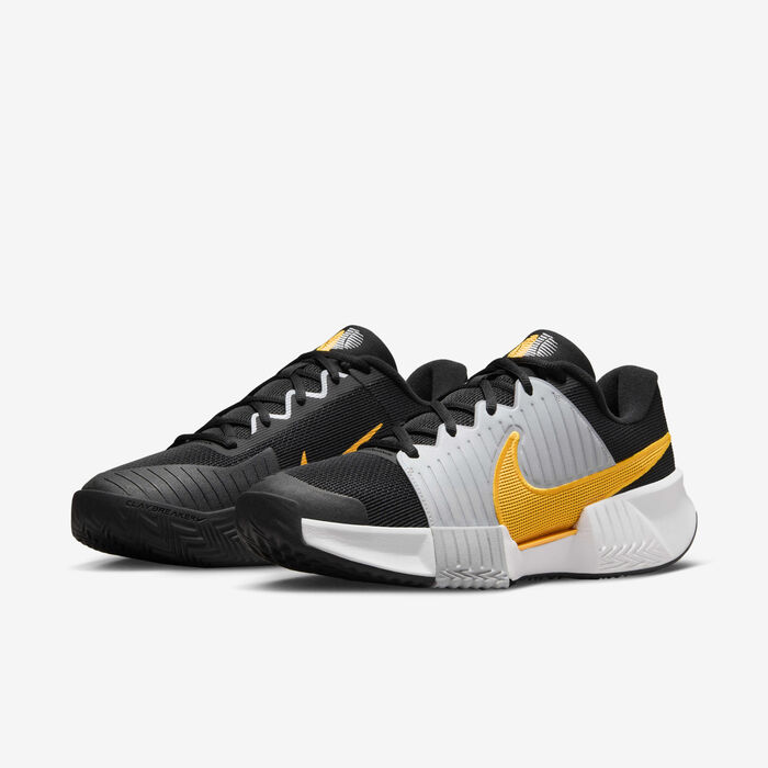 Nike Men's Zoom GP Challenge Pro Clay Court Tennis Shoes Grey Nike Men's Zoom GP Challenge Pro Clay Court Tennis Shoes Grey image number 4