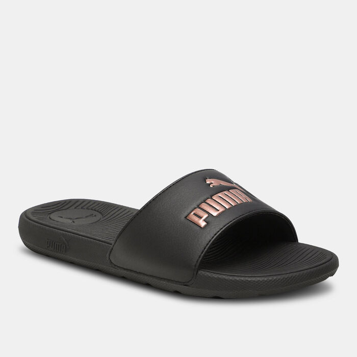 PUMA Women's Cool Cat 2.0 Slides Black PUMA Women's Cool Cat 2.0 Slides Black image number 1