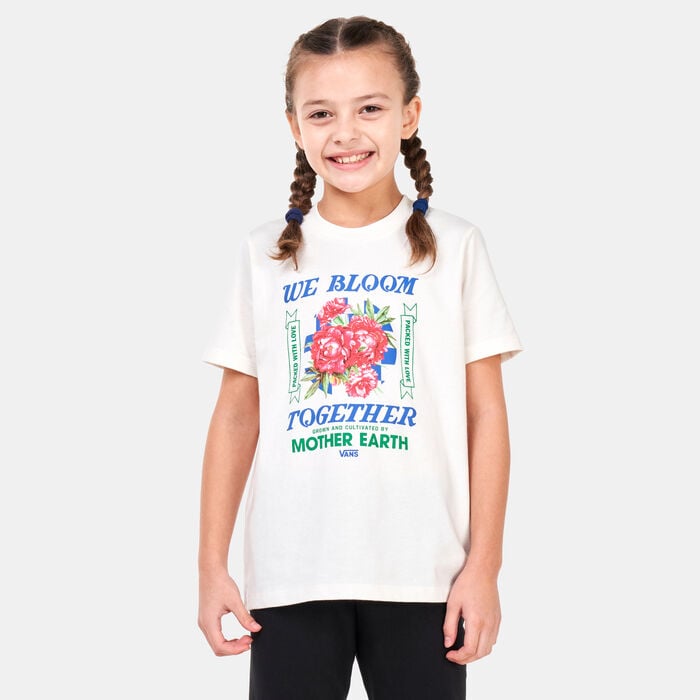 Vans Kids' Eco Positivity T-Shirt White Vans Kids' Eco Positivity T-Shirt White image number 0