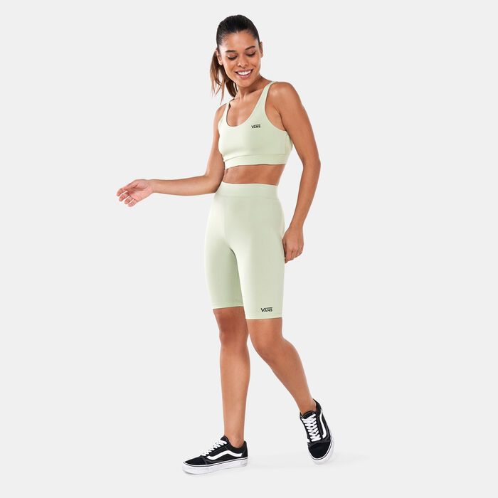 Vans Women's Flying V Legging Shorts Green image number 2