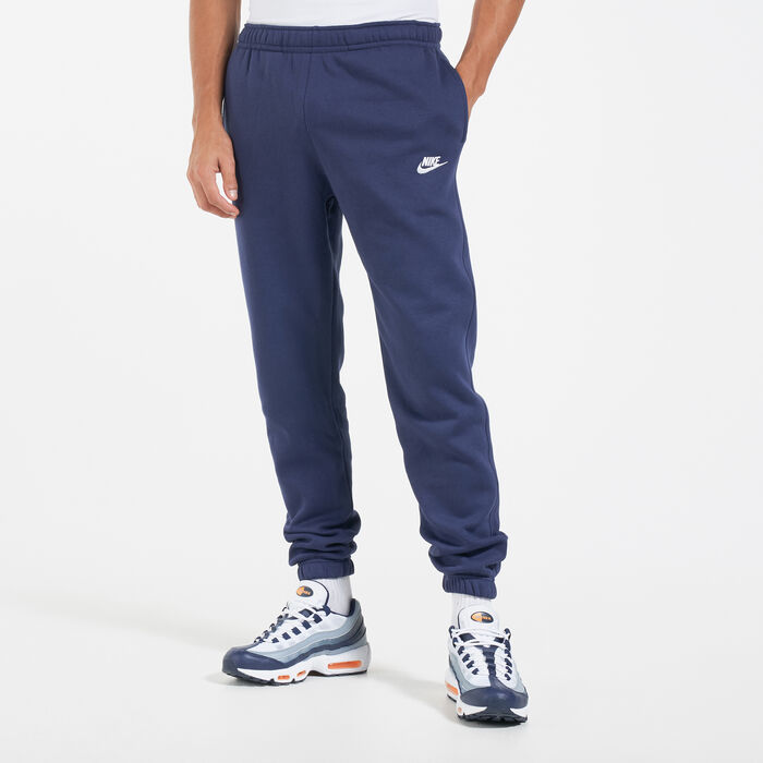Nike Men's Sportswear Club Fleece Track Pants Blue Nike Men's Sportswear Club Fleece Track Pants Blue image number 0