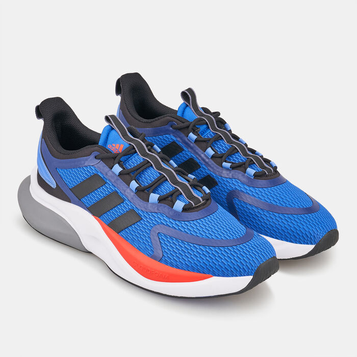 adidas Men's Alphabounce+ Bounce Shoes Blue adidas Men's Alphabounce+ Bounce Shoes Blue image number 2