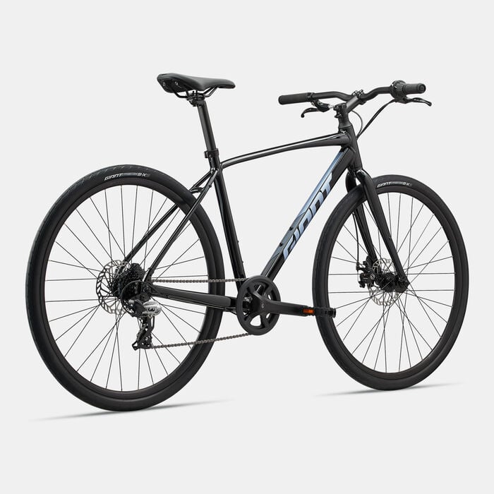 Giant Escape 4 Disc Hybrid Bike Black Giant Escape 4 Disc Hybrid Bike Black image number 1