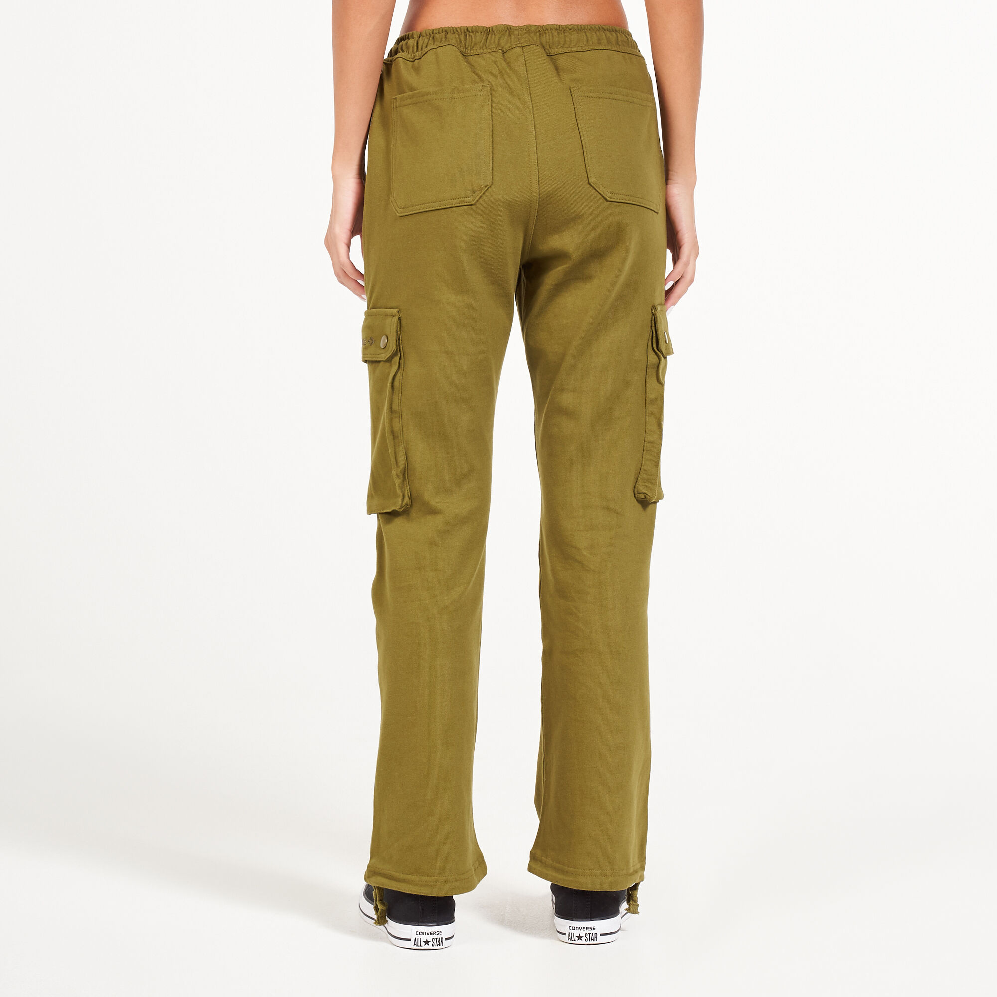 Womens knit cargo pants Clearance