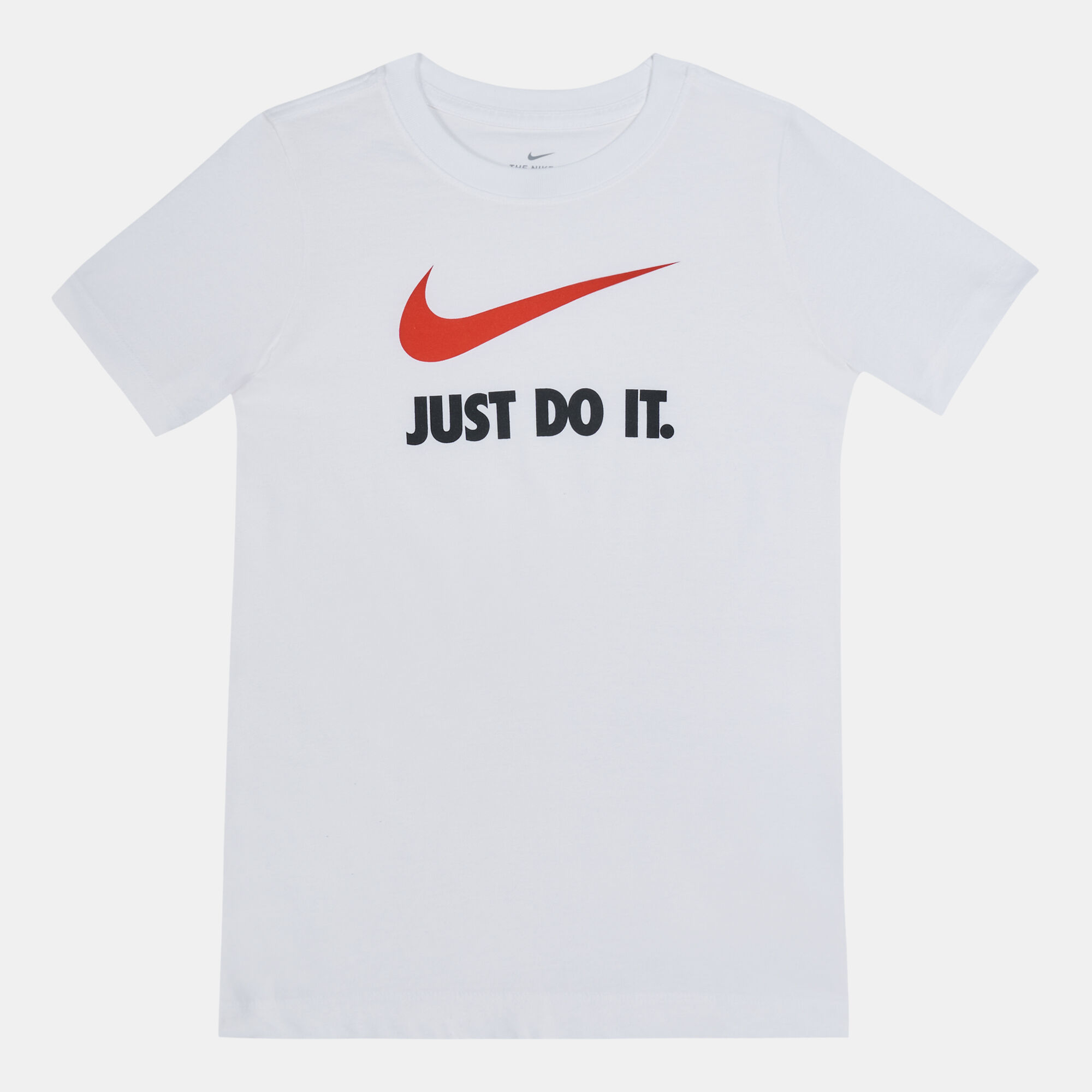 Buy Nike Kids Sportswear Just Do It T Shirt Older Kids White in