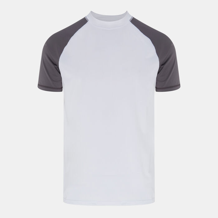 Sun and Sand Sports Men's Rashguard White image number 0