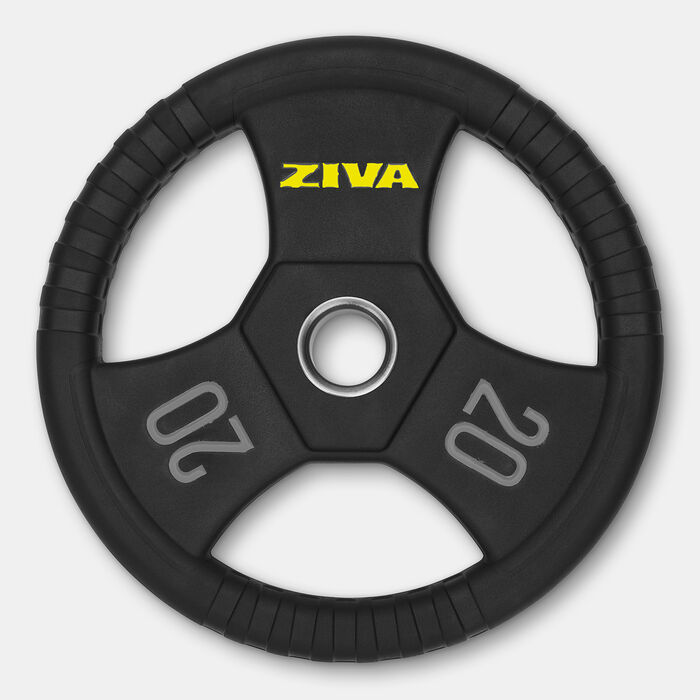 ZIVA Performance Rubber Grip Disc - 20kg Multi-Color ZIVA Performance Rubber Grip Disc - 20kg Multi-Color image number 0