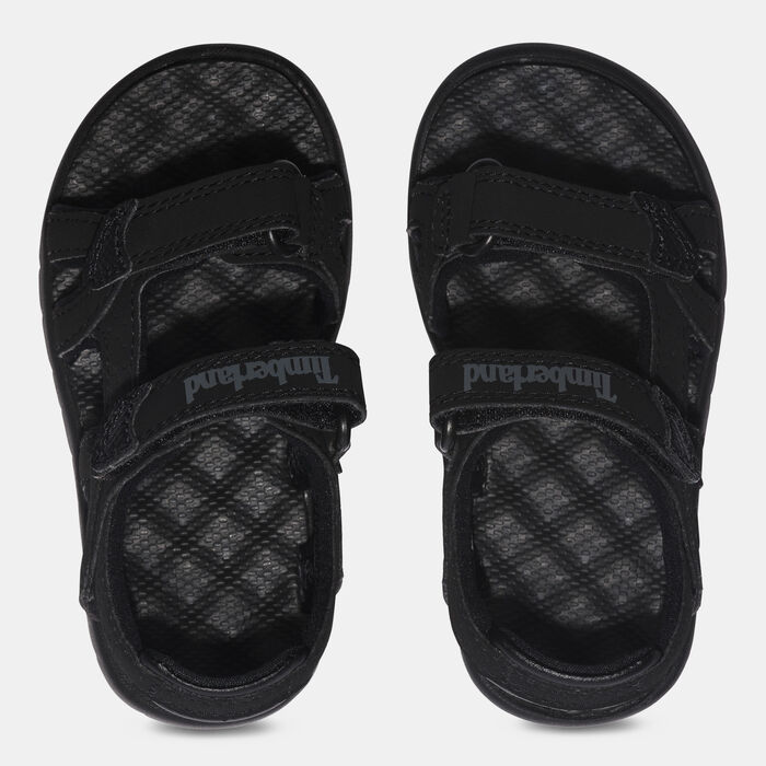 Timberland Kids' Perkins Row 2-Strap Sandals Black Timberland Kids' Perkins Row 2-Strap Sandals Black image number 4