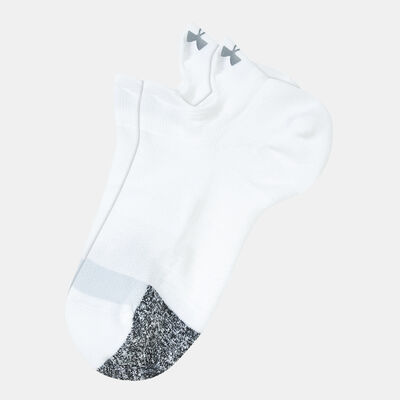 Under Armour Women's UA Breathe No-Show Tab Socks (2-Pack) White Under Armour Women's UA Breathe No-Show Tab Socks (2-Pack) White