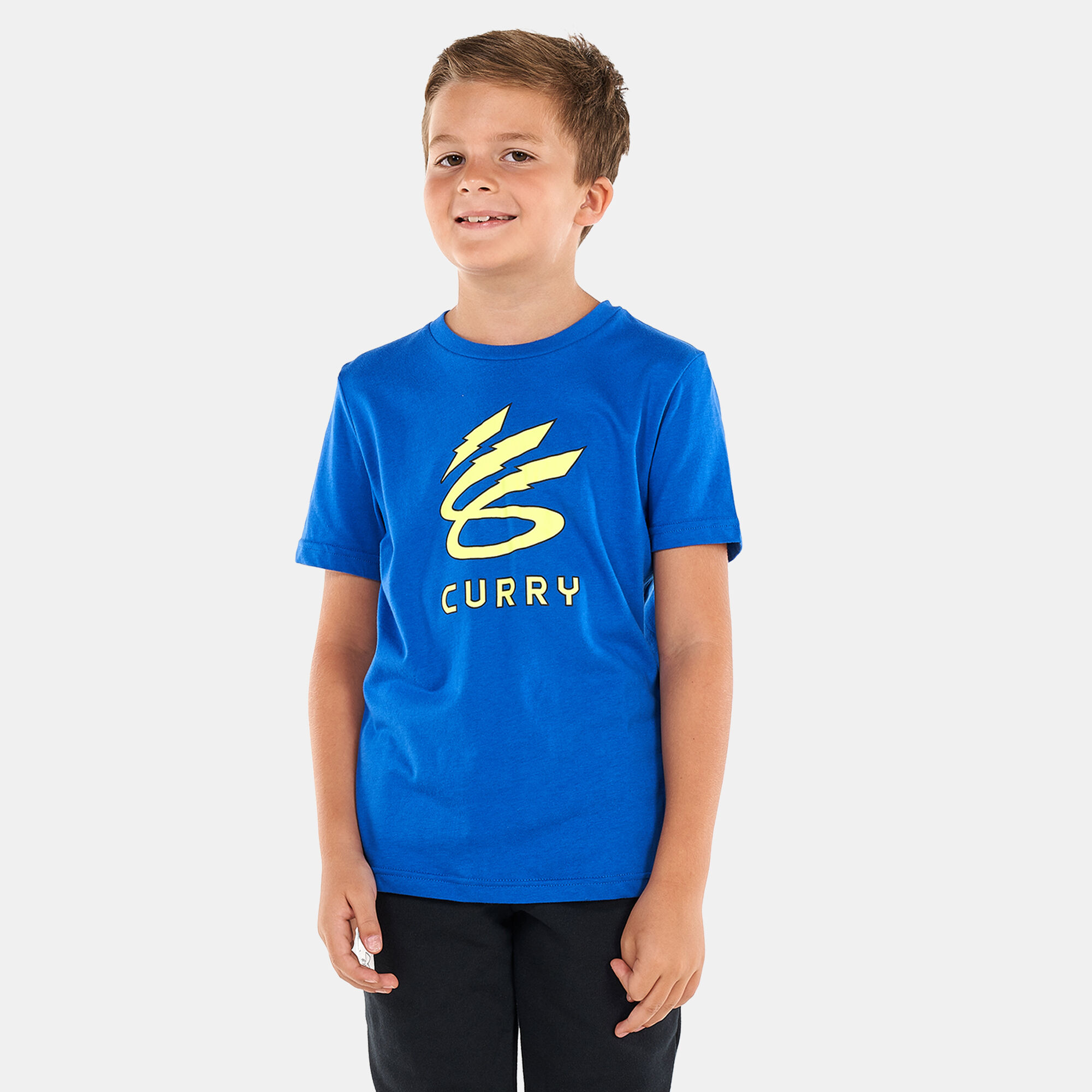 Kids best sale curry shirt
