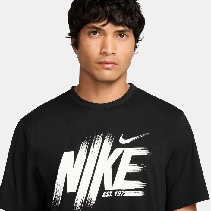 Nike Men's Hyverse Dri-FIT UV Training Top Black Nike Men's Hyverse Dri-FIT UV Training Top Black image number 2