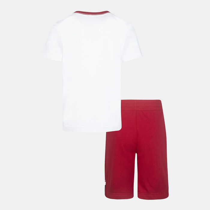 Jordan Kids' Jumpman French Terry Set (Younger Kids) Red Jordan Kids' Jumpman French Terry Set (Younger Kids) Red image number 1