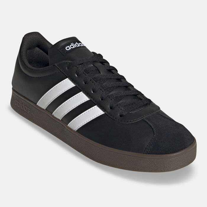 adidas Men's VL Court Base Shoes Black adidas Men's VL Court Base Shoes Black image number 1